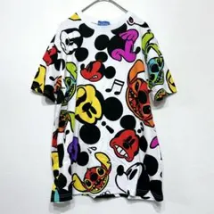 【新品/希少】東京ディズニーリゾート　ミッキー　スティッチ　総柄