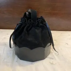 COTAブラックバッグ　パーティーバック　結婚式　パーティー　巾着型　フォーマル