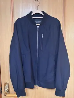 ナノユニバース　ブルゾン　ネイビー　メンズ