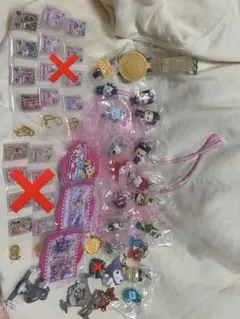 ガチャガチャ めじるしアクセサリーなど