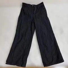 Attitude Makes Style! デニムパンツ ワイド ブラック Mのサムネイル