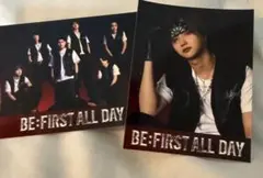 BE:FIRST ALL DAY ステッカー　特典