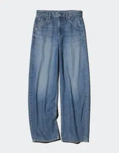 UNIQLOバギージーンズ サイズ25☆ほぼ新品