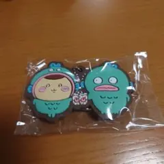 ちいかわサンリオ なかよしラバーマスコット　ガチャ くりまんじゅう ハンギョドン