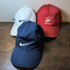 ナイキ キャップ3セット 00s 90s 銀タグ NIKEゴルフ