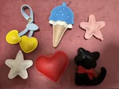 チャームパーツ6個セット