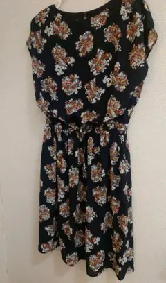 ロペピクニック 花柄 ワンピース シフォン レディース