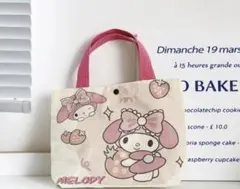 マイメロディー ミニトートバッグ 27×20cm お弁当袋