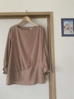 週末セール＊ビーニート＊　くすみピンク　シャツのサムネイル
