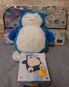 ポケモン　ぬいぐるみ・リュック(2種)・フィギュア　4点セット