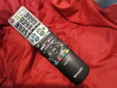 作動保証　シャープ　アクオス　テレビリモコン　GA835WJSAW　SHARPのサムネイル