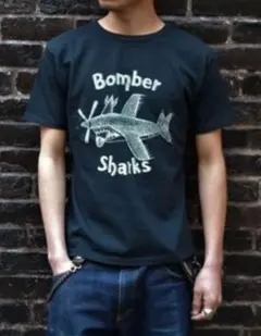AT-DIRTY/アットダーティー★BOMBER SHARK T-SHIRTのサムネイル