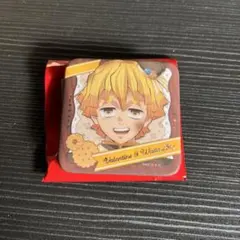 鬼滅の刃　バレンタイン　缶バッジ　我妻善逸