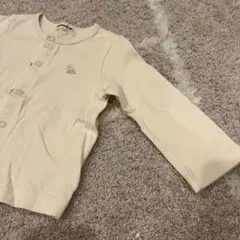 最終価格【mikihouse美品】カーディガン M(80-90) イエロー