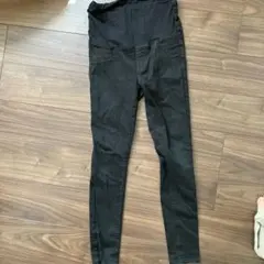 UNIQLO マタニティパンツ Lサイズ　スキニー　黒