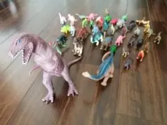 恐竜フィギュアセット 約40体 多色