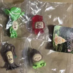 こびとづかん　おすわりマスコット4　フィギュア　ガチャ