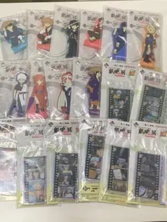 銀魂 一番くじ ラバースタンド アクリルスタンド コンプセット 18点セット