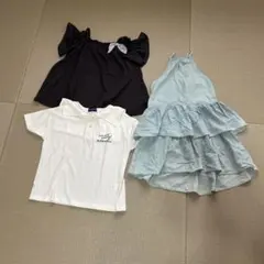 130cm 女の子　まとめ売り　ワンピース　Tシャツ