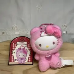 ハローキティ テディパジャマシリーズ ピンク