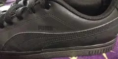 PUMA　ブラック　スニーカー　ソフトフォーム　箱なし