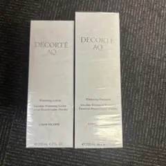 コスメデコルテ　AQホワイトニング　ローション、エマルジョンセット