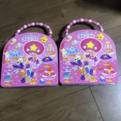 明治 チョコ　ツインクル　空缶　バッグ 2個セット　非売品