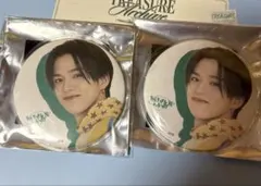 TREASURE 아사히 캔 배지 2개 세트