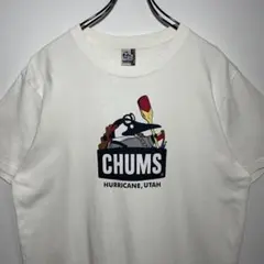 CHUMS チャムス　Tシャツ　サイズXL デカロゴ　ペンギン　BOXロゴ　古着のサムネイル