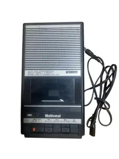 National　RADIO　CASSETTE　233　通電、ラジオ機能確認済み National RADIO CASSETTE 233 通電、ラジオ機能確認済み - メルカリ