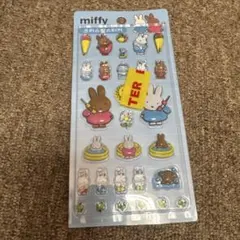 miffy ボンボンドロップシール　風　3Dシール　韓国限定