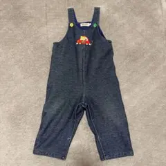 ミキハウス ダークブルー ロンパース 70-80