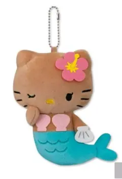 ハローキティ　マスコットチャーム　日焼け　マーメイド　サンリオ　アベイル