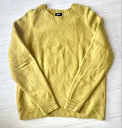 UNIQLO イエロークルーネックセーター XL
