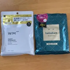 LuLuLun シートマスク ＆ウィズメソッドシートマスクのサムネイル