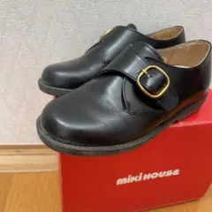 MIKI HOUSE フォーマルシューズ 17.0EE ブラック　ローファー