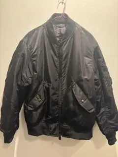 【美品】GU ブラック MA-1ジャケット XS