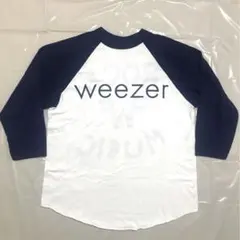 90s weezer ウィーザー tシャツ ラグラン 七分袖 USA製 XLのサムネイル