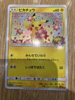 ピカチュウ：ポケモンセンター20周年記念キャンペーン PROMO SM