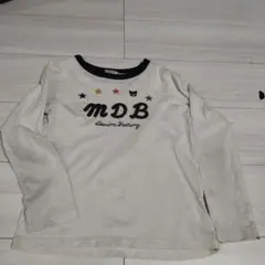 ダブルビー長袖カットソー アイボリー