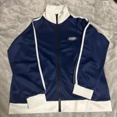 STURDY トラックジャケット ネイビー×ホワイト M
