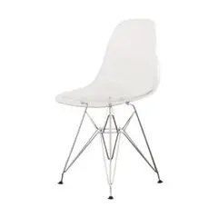 訳アリ　スケルトン イームズアームチェア リプロダクト ダイニングチェア　クリア