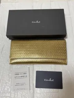 earlist 長財布 ゴールドのサムネイル