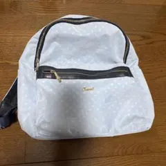 Chacott ドット柄 リュックサック ライトブルー
