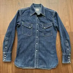THE FLAT HEAD デニムシャツ フラットヘッドのサムネイル