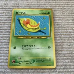ポケモンカード ビードル とげでつつく 旧裏