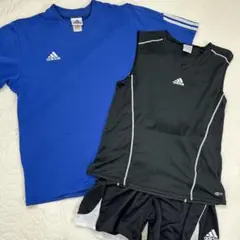 adidas アディダス　3点セット　パンツ　トップス　Tシャツのサムネイル