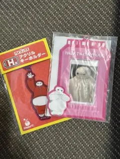 ベイマックス Happyくじ アクリルキーホルダー　カードホルダー