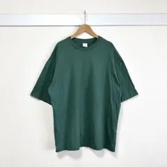 ベルシュカ オーバーサイズTシャツ 半袖 グリーン M 体型カバー ゆったりのサムネイル