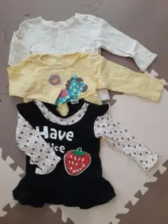 長袖Tシャツ　90㎝　３枚セット